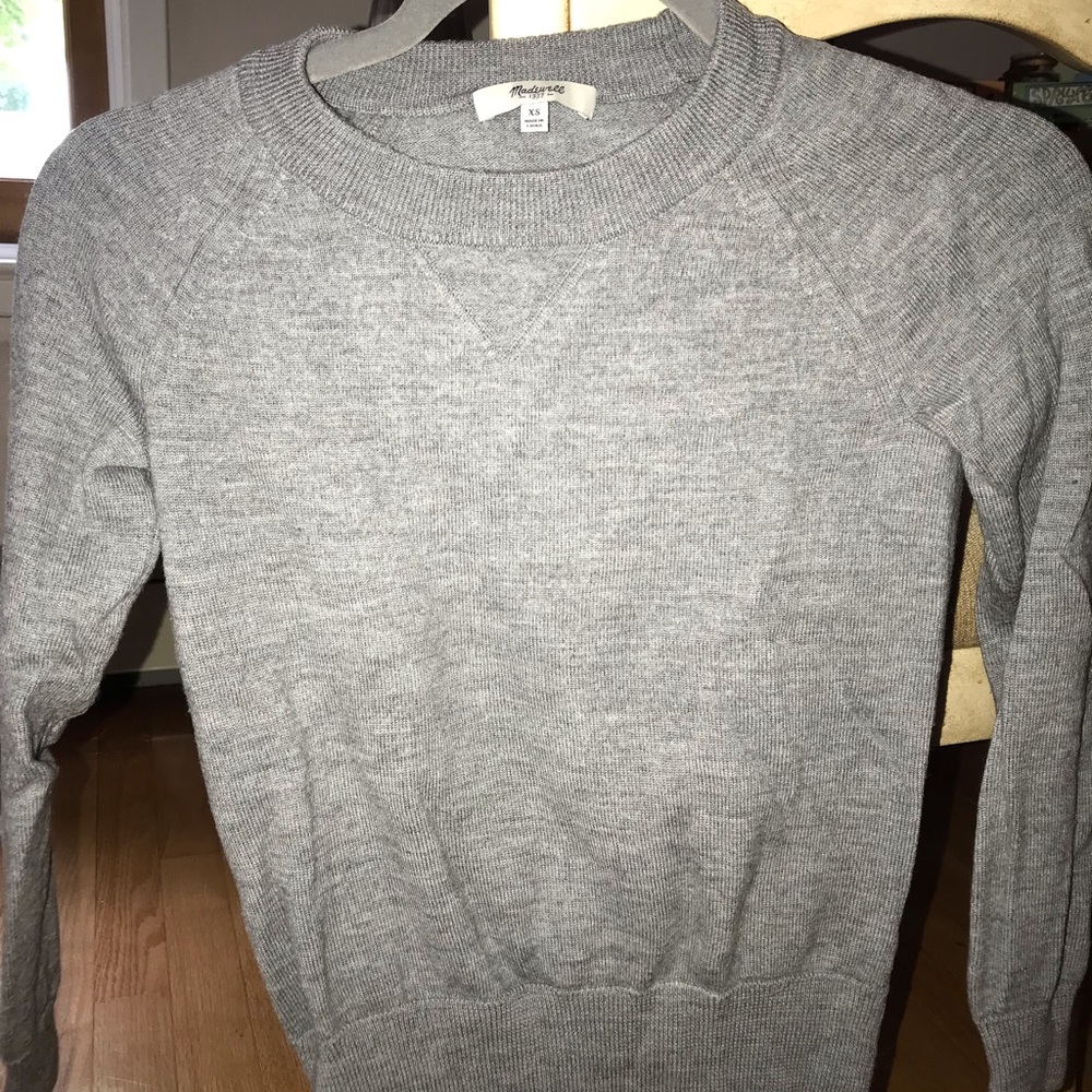 Grey madewell sweater